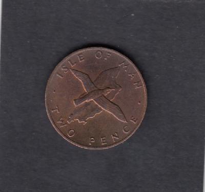 Beschrijving: 2 Pence BIRD